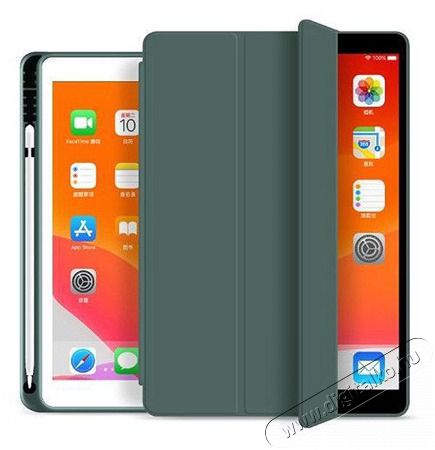 HAFFNER FN0182 Apple iPad 10,2"(2019/2020) zöld (Smart Case) védőtok Mobil / Kommunikáció / Smart - Tablet / E-book kiegészítő, tok - Tablet tok - 407799