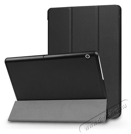 HAFFNER FN0236 Huawei MediaPad T3 10" fekete (Smart Case) védőtok Mobil / Kommunikáció / Smart - Tablet / E-book kiegészítő, tok - Tablet tok - 407779