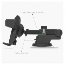 HAFFNER FN0305 Tech-Protect Universal Dash and Windshield Car Mount autós tartó Mobil / Kommunikáció / Smart - Mobiltelefon kiegészítő / tok - Tartó / rögzítő / állvány - 432838