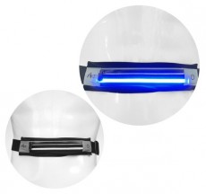 HAFFNER PT-6095 Art LED fekete világító sport övtáska Mobil / Kommunikáció / Smart - Mobiltelefon kiegészítő / tok - Övtáska / karpánt futáshoz - 434359