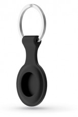 HAFFNER FN0197 Apple AirTag fekete szilikon védőtokos kulcstartó Egyéb - Nem forgalmazzuk ! - 436683