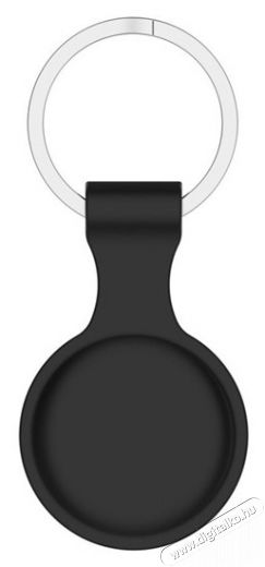 HAFFNER FN0197 Apple AirTag fekete szilikon védőtokos kulcstartó Egyéb - Nem forgalmazzuk ! - 436683