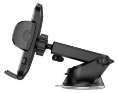 HAFFNER FN0469 V3W-D/B univerzális fekete műszerfalra/szélvédőre helyezhető autós tartó Autóhifi / Autó felszerelés - Autós / autóhifi kiegészítő - Egyéb autós kiegészítő - 458749