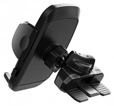 HAFFNER FN0471 univerzális fekete CD-lejátszóba illeszthető telefon tartó Autóhifi / Autó felszerelés - Autós / autóhifi kiegészítő - Egyéb autós kiegészítő - 458736