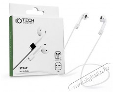 HAFFNER FN0539 AirPods fehér szilikon nyakpánt Audio-Video / Hifi / Multimédia - Fül és Fejhallgatók - Fülhallgató kiegészítő - 478886