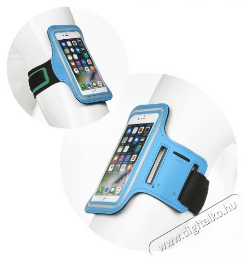 HAFFNER PT-6400 univerzális max 5-6 készülékhez kék kartok Mobil / Kommunikáció / Smart - Mobiltelefon kiegészítő / tok - Tok / hátlap - 477498