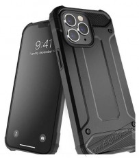 HAFFNER PT-6453 iPhone 14 ütésálló fekete műanyag hátlap Mobil / Kommunikáció / Smart - Mobiltelefon kiegészítő / tok - Tok / hátlap - 477501