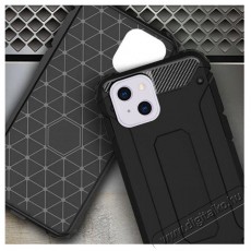 HAFFNER PT-6454 iPhone 14 Plus ütésálló fekete műanyag hátlap Mobil / Kommunikáció / Smart - Mobiltelefon kiegészítő / tok - Tok / hátlap - 477502