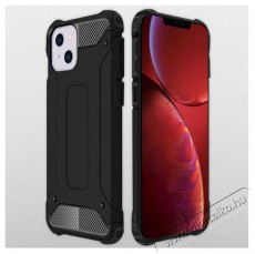 HAFFNER PT-6454 iPhone 14 Plus ütésálló fekete műanyag hátlap Mobil / Kommunikáció / Smart - Mobiltelefon kiegészítő / tok - Tok / hátlap - 477502