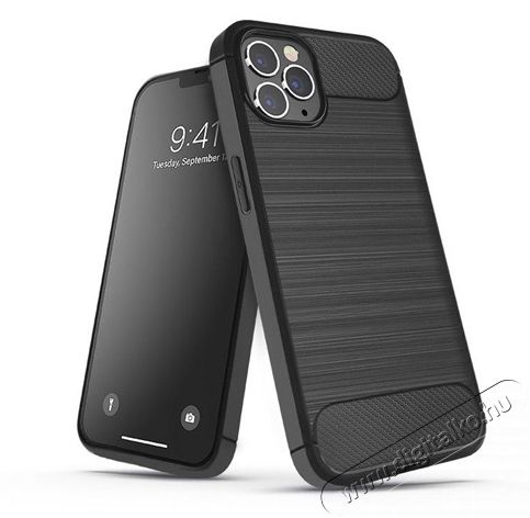 HAFFNER PT-6532 SM-S916 Galaxy S23+ fekete szilikon hátlap Mobil / Kommunikáció / Smart - Mobiltelefon kiegészítő / tok - Tok / hátlap - 477418