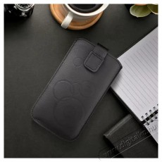 HAFFNER PT-6664 Deco iPhone 13/13 Pro fekete műbőr tok Mobil / Kommunikáció / Smart - Mobiltelefon kiegészítő / tok - Tok / hátlap - 477226