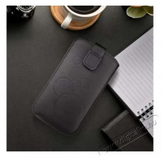 HAFFNER PT-6668 Deco Galaxy A51/A31/M21/A22 4G/Xiaomi Mi 11 Lite 5G fekete műbőr tok Mobil / Kommunikáció / Smart - Mobiltelefon kiegészítő / tok - Tok / hátlap - 477230