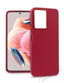 HAFFNER PT-6705 Xiaomi Redmi Note 12 4G magenta szilikon hátlap Mobil / Kommunikáció / Smart - Mobiltelefon kiegészítő / tok - Tok / hátlap - 477268