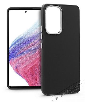 HAFFNER PT-6753 A536U Galaxy A53 5G fekete szilikon hátlap kártyatartóval Mobil / Kommunikáció / Smart - Mobiltelefon kiegészítő / tok - Tok / hátlap - 477769