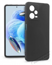 HAFFNER PT-6772 Xiaomi Redmi Note 12 Pro 5G/Poco X5 Pro 5G fekete szilikon hátlap Mobil / Kommunikáció / Smart - Mobiltelefon kiegészítő / tok - Tok / hátlap - 477787