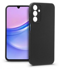 HAFFNER HF649416 Samsung Galaxy A15 4G/Galaxy A15 5G fekete szilikon hátlap Mobil / Kommunikáció / Smart - Mobiltelefon kiegészítő / tok - Tok / hátlap - 507427