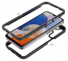 HAFFNER Tech-Protect TP690183 Samsung Galaxy A15 4G/Galaxy A15 5G Defense360 fekete ütésálló hátlap Mobil / Kommunikáció / Smart - Mobiltelefon kiegészítő / tok - Tok / hátlap - 508743
