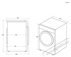 Haier HD90-A3Q979U1-S szárítógép Háztartás / Otthon / Kültér - Mosógép / szárítógép - Szárítógép - 500156
