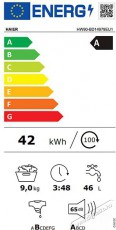 Haier HW90-BD14979EUGS Elöltöltős Mosógép Háztartás / Otthon / Kültér - Mosógép / szárítógép - Elöltöltős normál (60cm-ig) mosógép - 500634