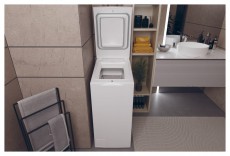 Haier HW90-BPD13386U-S felültöltős mosógép Háztartás / Otthon / Kültér - Mosógép / szárítógép - Felültöltős mosógép - 501038
