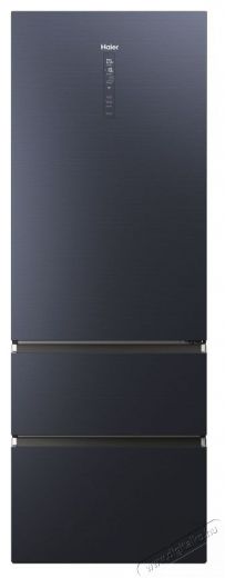 Haier HTW7720ENMB Francia ajtós hűtőszekrény Konyhai termékek - Hűtő, fagyasztó (szabadonálló) - Alulfagyasztós kombinált hűtő - 501328