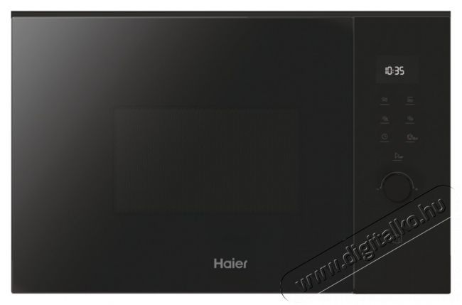 Haier H38FMWID627N fekete beépíthető mikrohullámú sütő Konyhai termékek - Mikrohullámú sütő - Mikrohullámú sütő (beépíthető) - 501506