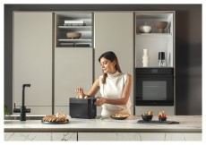 Haier HTO5A3 011 fekete 2 szeletes kenyérpirító Konyhai termékek - Konyhai kisgép (sütés / főzés / hűtés / ételkészítés) - Kenyérpirító - 502367