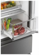 Haier HFW7819EWMP franci ajtós alulfagyasztós hűtőszekrény Konyhai termékek - Hűtő, fagyasztó (szabadonálló) - Alulfagyasztós kombinált hűtő - 502658