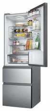 Haier HTW5618CNMG francia ajtós alulfagyasztós hűtőszekrény Konyhai termékek - Hűtő, fagyasztó (szabadonálló) - Alulfagyasztós kombinált hűtő - 502659