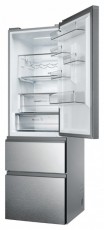 Haier HTW5618CNMG francia ajtós alulfagyasztós hűtőszekrény Konyhai termékek - Hűtő, fagyasztó (szabadonálló) - Alulfagyasztós kombinált hűtő - 502659