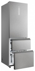 Haier HTW5618CNMG francia ajtós alulfagyasztós hűtőszekrény Konyhai termékek - Hűtő, fagyasztó (szabadonálló) - Alulfagyasztós kombinált hűtő - 502659