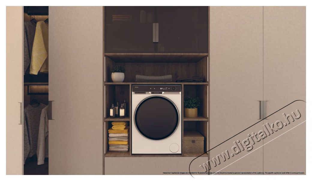 Haier HW100-BD14397U1S el&ouml;lt&ouml;ltős mos&oacute;g&eacute;p H&aacute;ztart&aacute;s / Otthon / K&uuml;lt&eacute;r - Mos&oacute;g&eacute;p / sz&aacute;r&iacute;t&oacute;g&eacute;p - El&ouml;lt&ouml;ltős norm&aacute;l (60cm-ig) mos&oacute;g&eacute;p - 502592