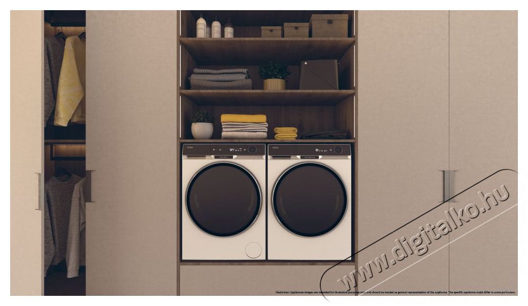 Haier HW100-BD14397U1S el&ouml;lt&ouml;ltős mos&oacute;g&eacute;p H&aacute;ztart&aacute;s / Otthon / K&uuml;lt&eacute;r - Mos&oacute;g&eacute;p / sz&aacute;r&iacute;t&oacute;g&eacute;p - El&ouml;lt&ouml;ltős norm&aacute;l (60cm-ig) mos&oacute;g&eacute;p - 502592