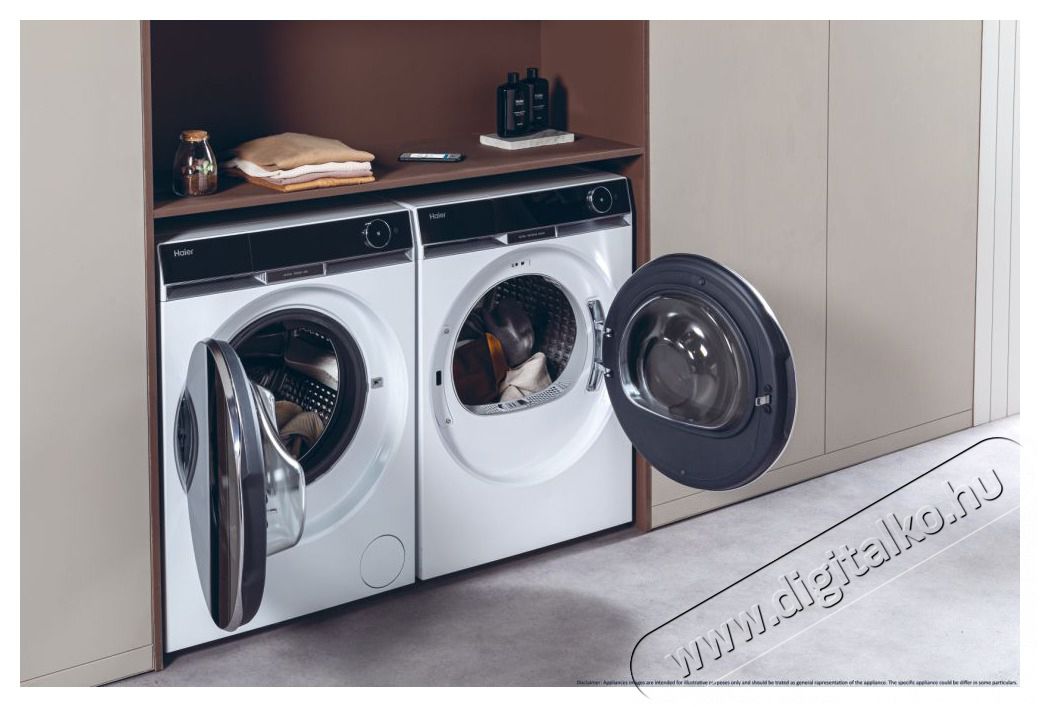 Haier HW100-BD14397U1S el&ouml;lt&ouml;ltős mos&oacute;g&eacute;p H&aacute;ztart&aacute;s / Otthon / K&uuml;lt&eacute;r - Mos&oacute;g&eacute;p / sz&aacute;r&iacute;t&oacute;g&eacute;p - El&ouml;lt&ouml;ltős norm&aacute;l (60cm-ig) mos&oacute;g&eacute;p - 502592