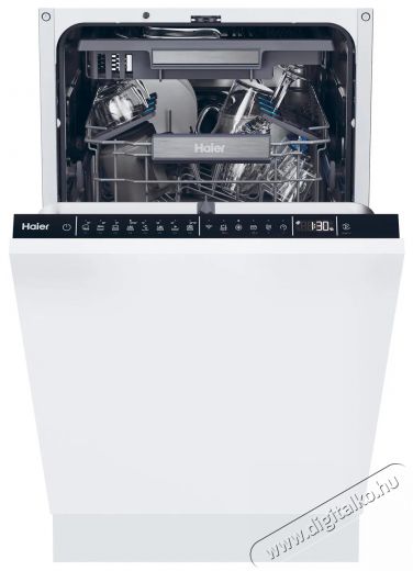 Haier SXI1C3BF2BT-01 I-PRO SHINE Series 4 Konyhai termékek - Mosogatógép - Keskeny (45cm-ig) beépíthető mosogatógép - 504461