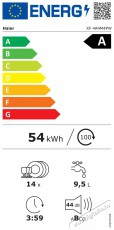 Haier XF 4A4M4PW Konyhai termékek - Mosogatógép - Normál (60cm) szabadonálló mosogatógép - 504464