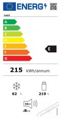 Haier HBW5519E beépíthető alulfagyasztós hűtő Konyhai termékek - Hűtő, fagyasztó (beépíthető) - Alulfagyasztós kombinált hűtő - 500616