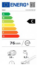 Haier XI 6C4S3FSB Beépíthető Mosogatógép Konyhai termékek - Mosogatógép - Normál (60cm) beépíthető mosogatógép - 500617