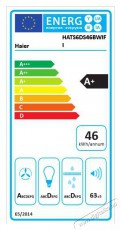 Haier HATS6DS46BWIFI Elszívó Konyhai termékek - Páraelszívó - Kürtős - 500642