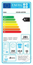 Haier HD100-A2979N-S szárítógép Háztartás / Otthon / Kültér - Mosógép / szárítógép - Szárítógép - 501415