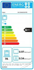 Haier H6 ID46G3SHTB ID Series 4 Konyhai termékek - Sütő-főzőlap, tűzhely (beépíthető) - Sütő (beépíthető) - 505743