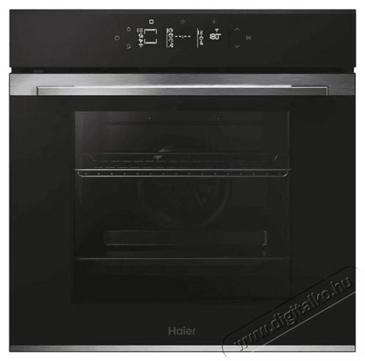 Haier H6 ID25G3HTX inox, beépíthető, sütőtér: 78L, sütő Konyhai termékek - Sütő-főzőlap, tűzhely (beépíthető) - Sütő (beépíthető) - 508290
