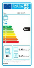 Haier H6 ID46G3HTB fekete, beépíthető, sütőtér: 78L, sütő Konyhai termékek - Sütő-főzőlap, tűzhely (beépíthető) - Sütő (beépíthető) - 508291
