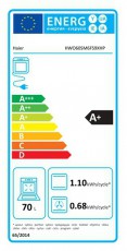 Haier HWO60SM6FS9XHP fekete, beépíthető, sütőtér: 70L, sütő Konyhai termékek - Sütő-főzőlap, tűzhely (beépíthető) - Sütő (beépíthető) - 508293
