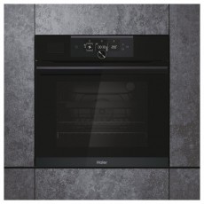 Haier HWO60SM6FS9XHP fekete, beépíthető, sütőtér: 70L, sütő Konyhai termékek - Sütő-főzőlap, tűzhely (beépíthető) - Sütő (beépíthető) - 508293