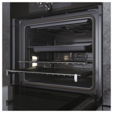 Haier HWO60SM6FS9XHP fekete, beépíthető, sütőtér: 70L, sütő Konyhai termékek - Sütő-főzőlap, tűzhely (beépíthető) - Sütő (beépíthető) - 508293