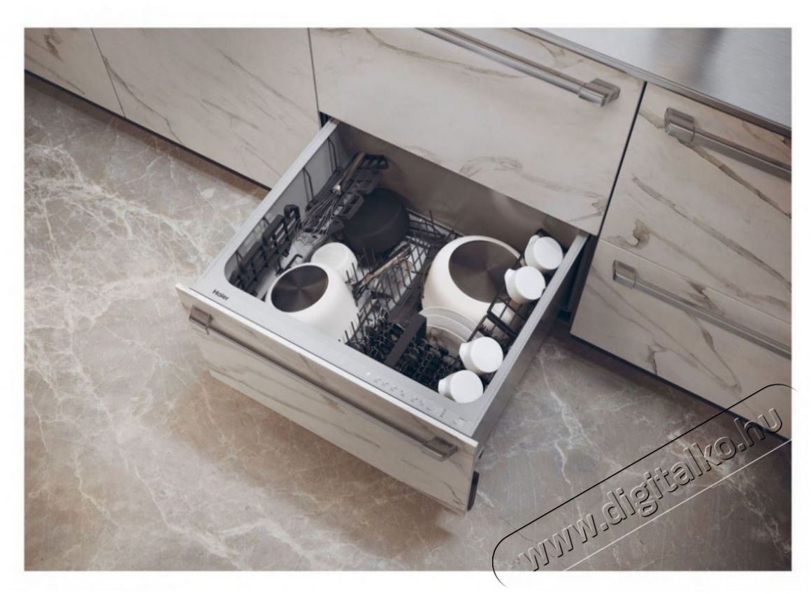 Haier XDD 66E5LS Konyhai term&eacute;kek - Mosogat&oacute;g&eacute;p - Norm&aacute;l (60cm) be&eacute;p&iacute;thető mosogat&oacute;g&eacute;p - 509271