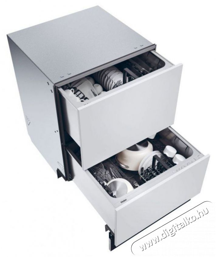 Haier XDD 66E5LS Konyhai term&eacute;kek - Mosogat&oacute;g&eacute;p - Norm&aacute;l (60cm) be&eacute;p&iacute;thető mosogat&oacute;g&eacute;p - 509271