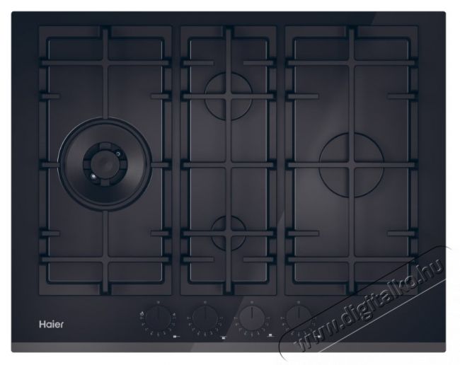 Haier HAVG5D4TB Series 6 Konyhai term&eacute;kek - S&uuml;tő-főzőlap, tűzhely (be&eacute;p&iacute;thető) - G&aacute;zfőzőlap (be&eacute;p&iacute;thető) - 504448