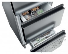 Haier HTR3518ENMX hűtőszekr&eacute;ny, 3 ajt&oacute;s, 303 liter Konyhai term&eacute;kek - Hűtő, fagyaszt&oacute; (szabadon&aacute;ll&oacute;) - Alulfagyaszt&oacute;s kombin&aacute;lt hűtő - 531495